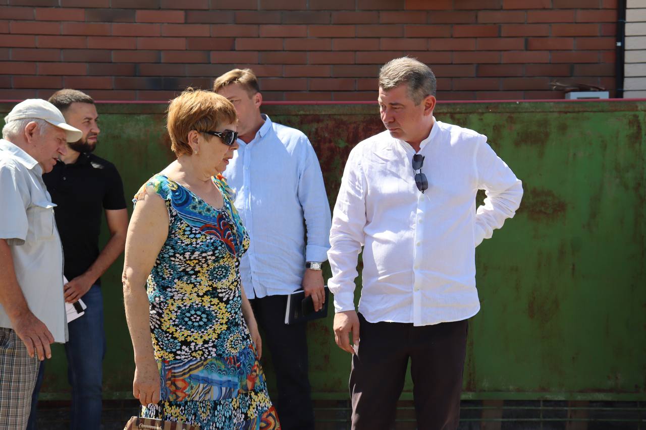 Роман Волошин провел очередной объезд города