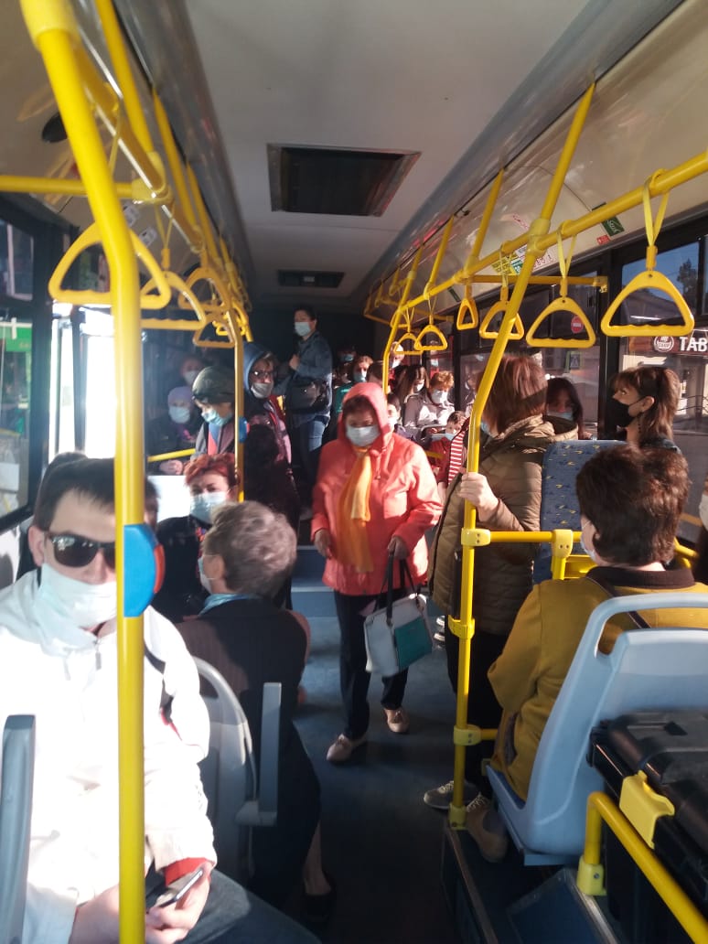 В Батайске продолжаются контрольные мероприятия по соблюдению масочного режима