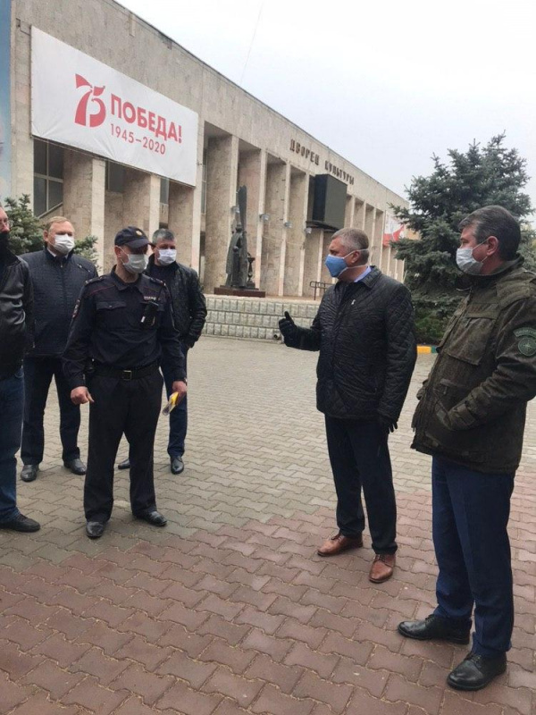 Продолжаются объезды групп мониторинга и контроля