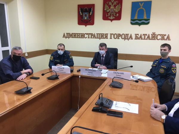 В Батайске обсудили вопросы предупреждения и ликвидации чрезвычайных ситуаций
