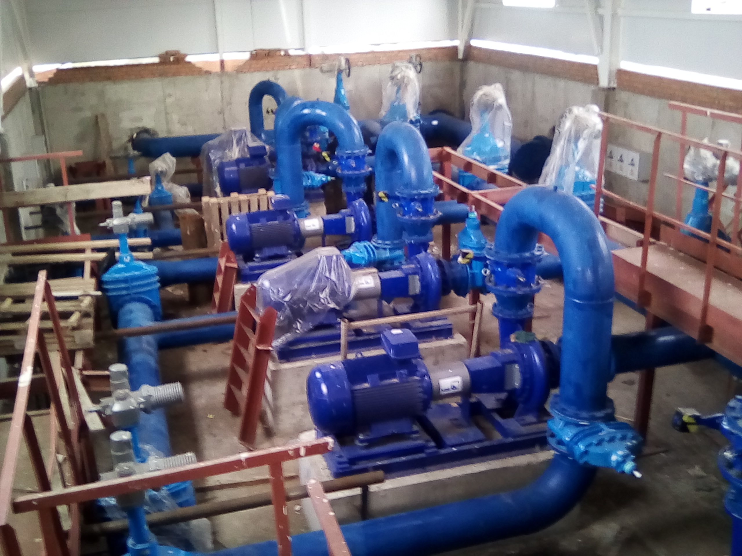 Строительство насосных станций в Южно-Батайской промышленной зоне и Авиагородке идёт по графику