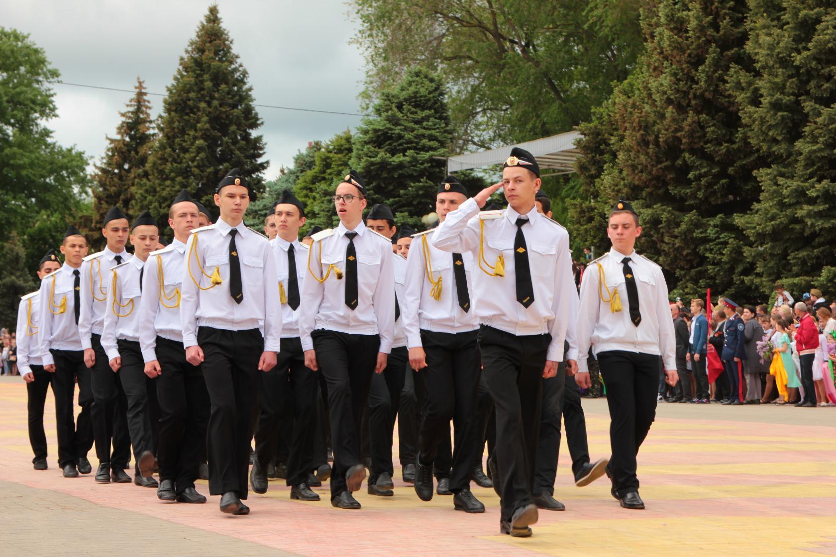 Количество юнармейцев в Батайске с начала года увеличилось вдвое