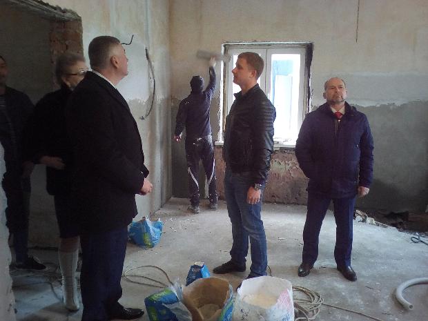 В батайском детсаду №12 продолжается капитальный ремонт