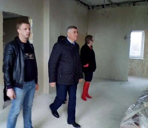 В детсаду №12 Батайска начали внутреннюю отделку помещений