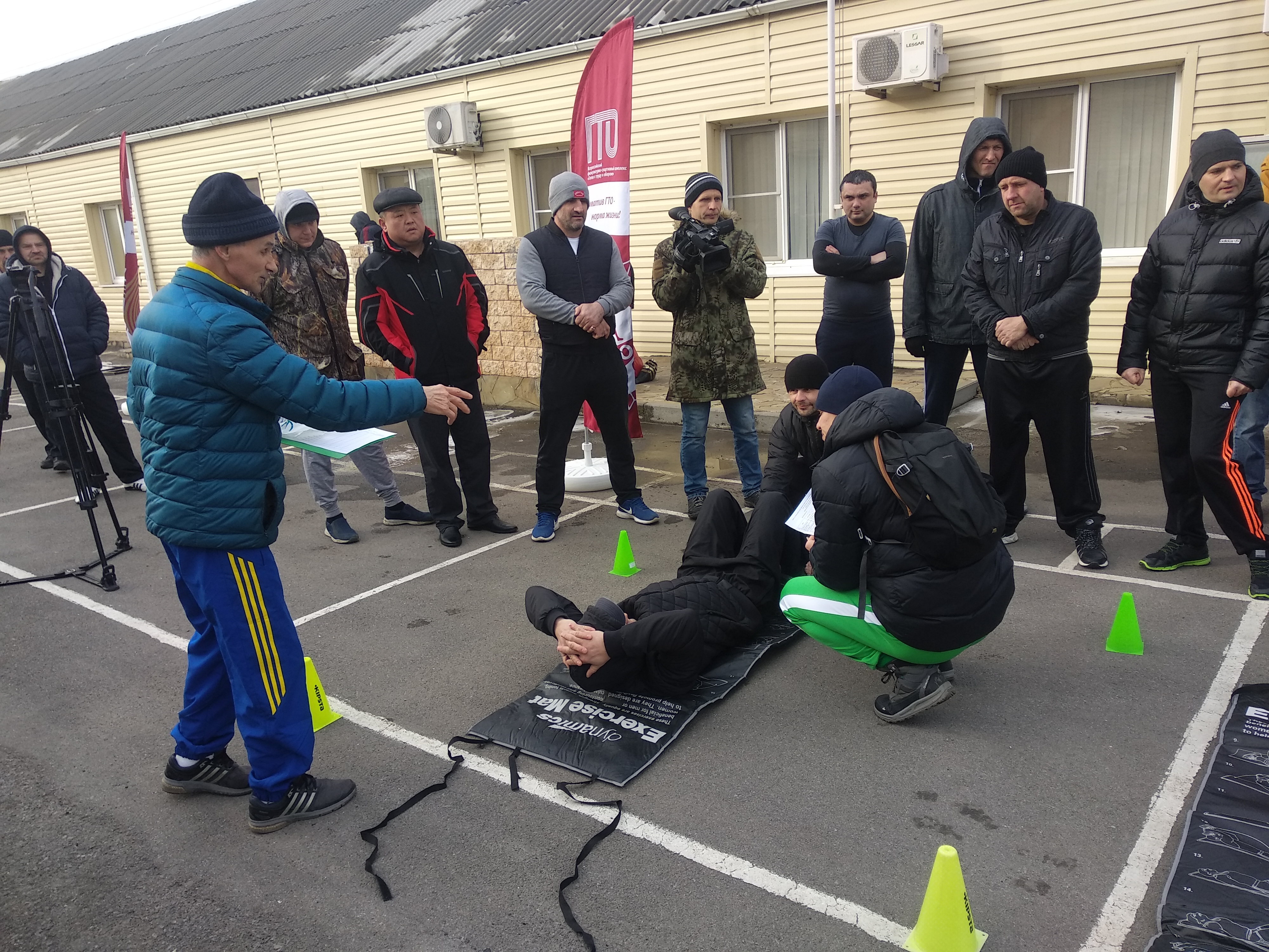 "Центр физкультурно-массовой работы города Батайска" впервые организовал сдачу нормативов ГТО для осужденных
