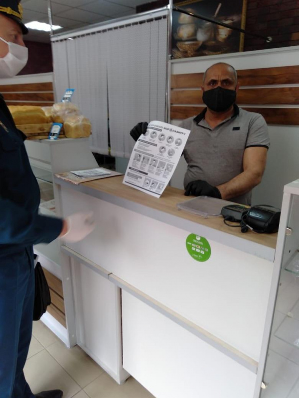 Проведен рейд по контролю за соблюдением ограничительных мер 