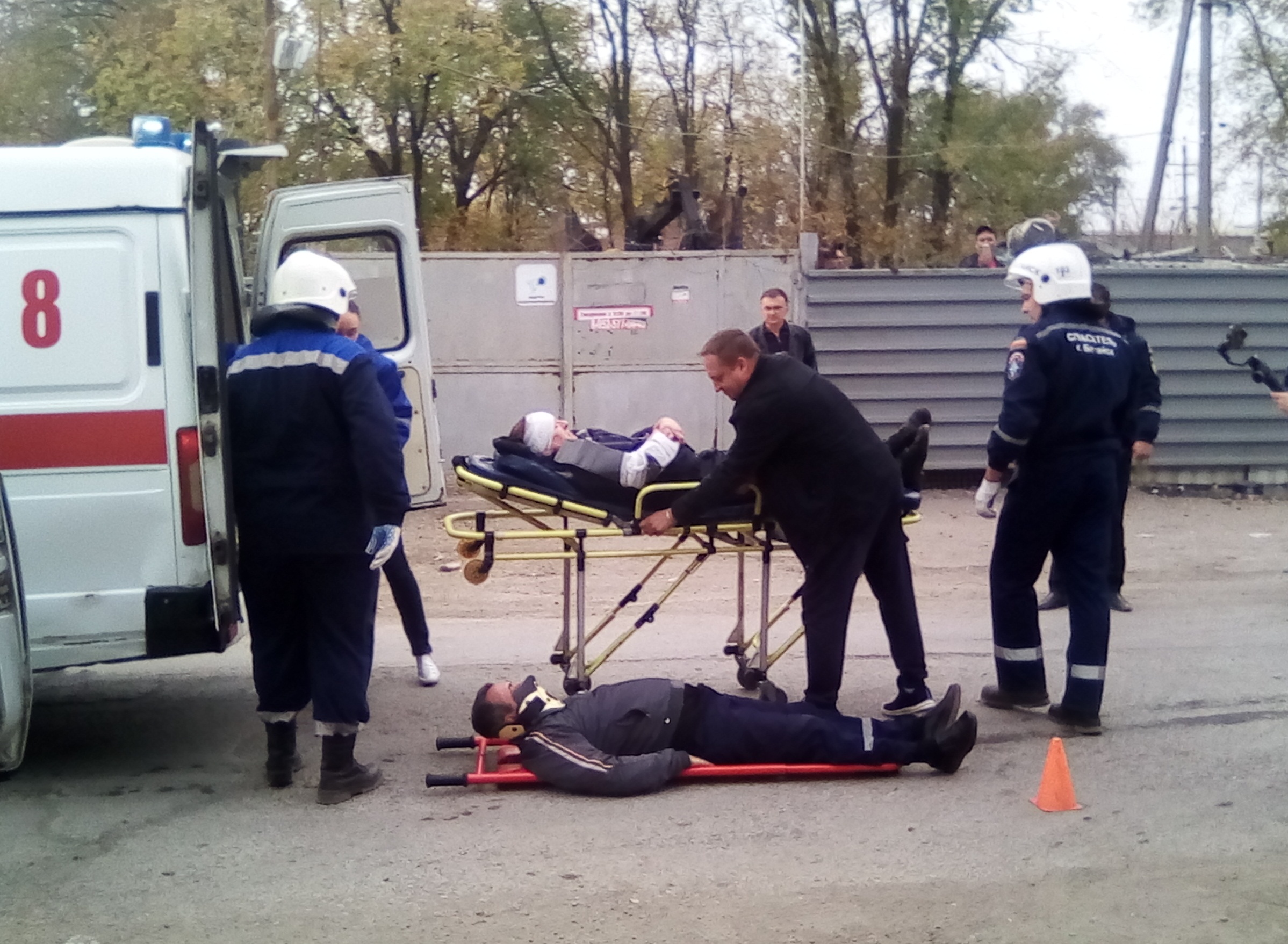 Батайские спасатели провели учения