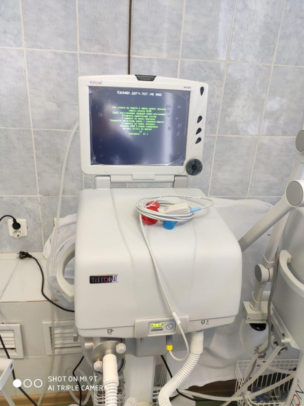 Новые аппараты ИВЛ для ЦГБ  города Батайска