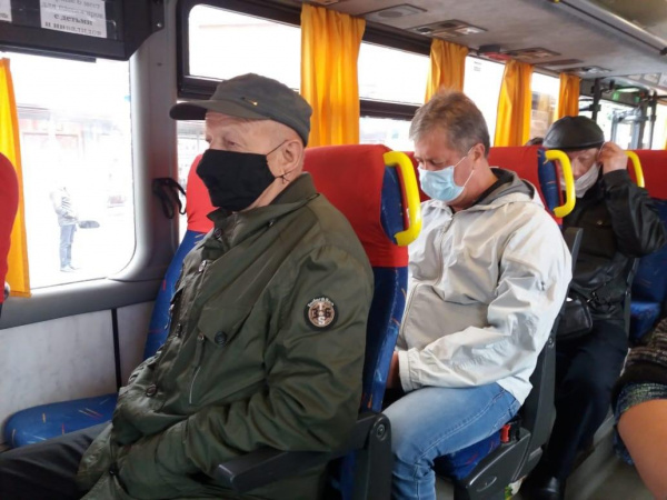 Проведены проверки соблюдения масочного режима в транспорте