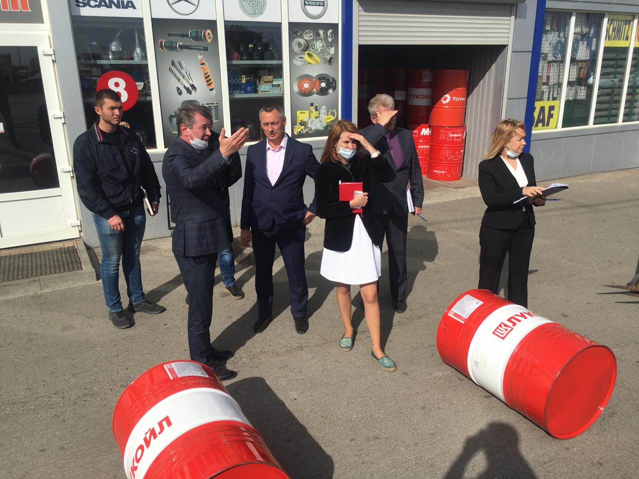 Работа объектов придорожного сервиса на контроле Администрации города