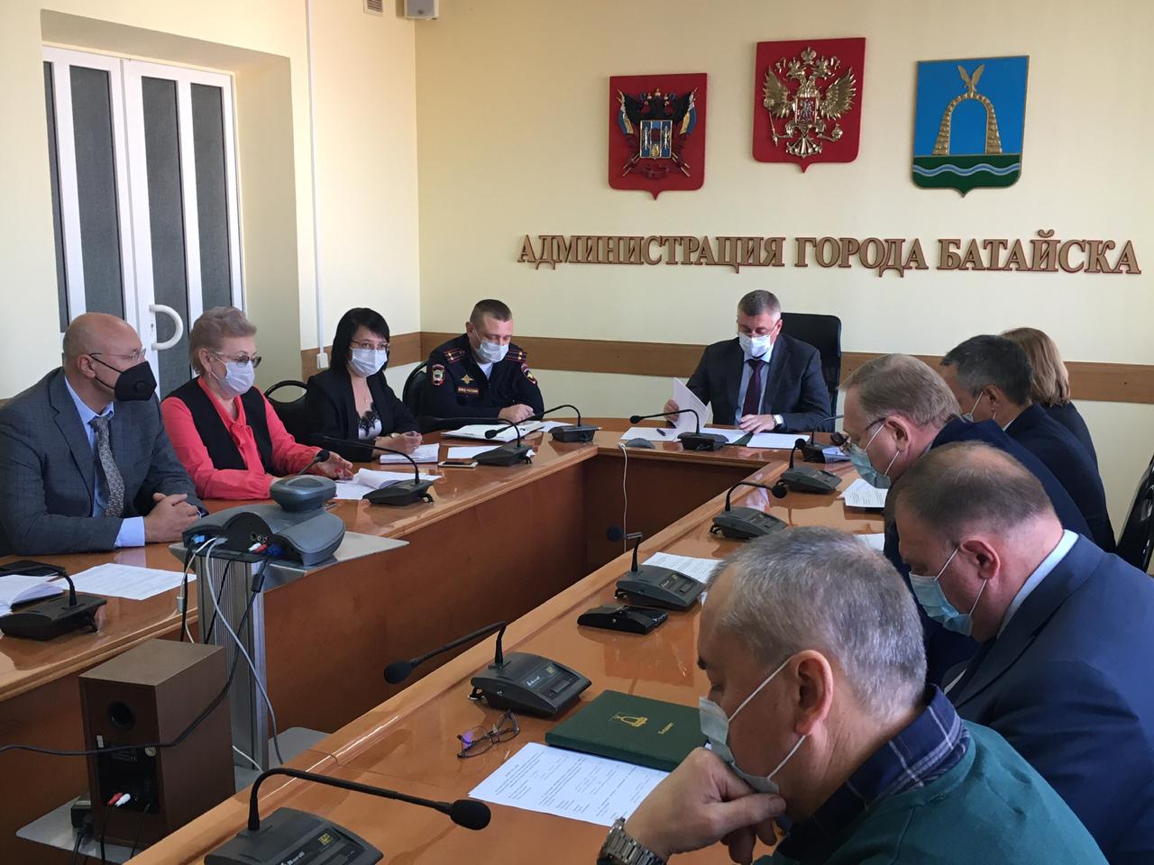 Очередное заседание городского штаба по коронавирусу состоялось в Батайске