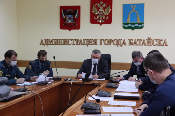 В Батайске состоялось заседание комиссии по предупреждению и ликвидации чрезвычайных ситуаций