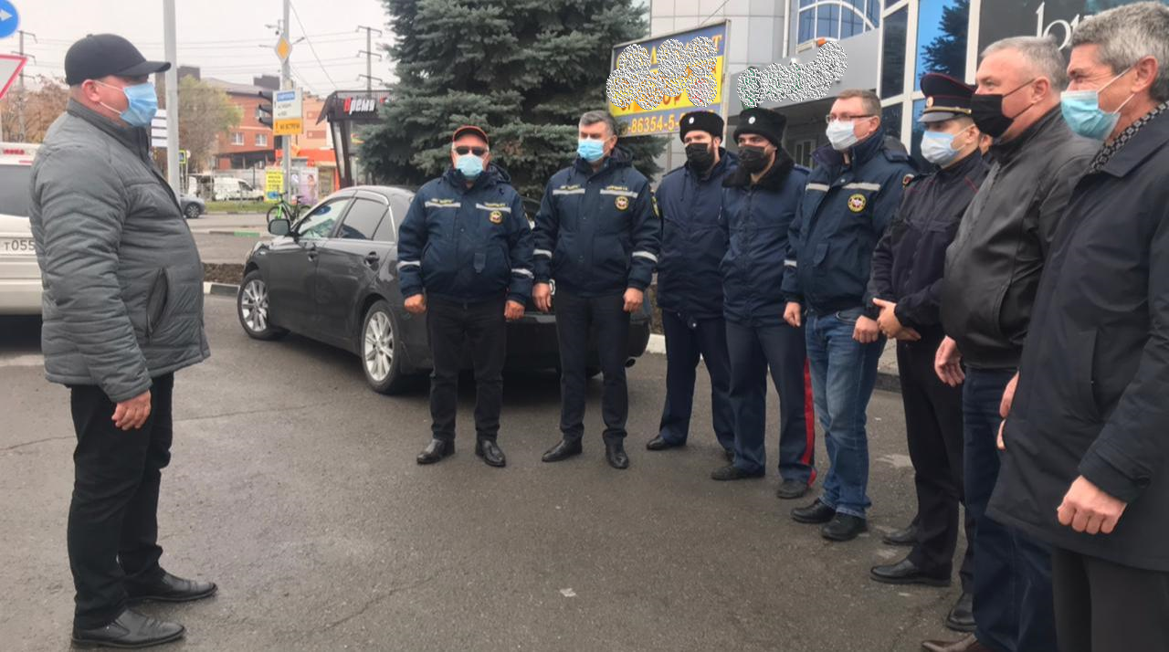 В Батайске усилен контроль за соблюдением масочного режима