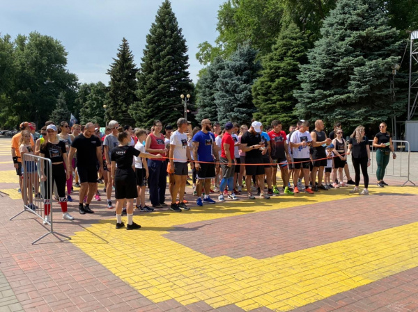 В городском парке имени Ленина состоялся забег «На уровень выше»