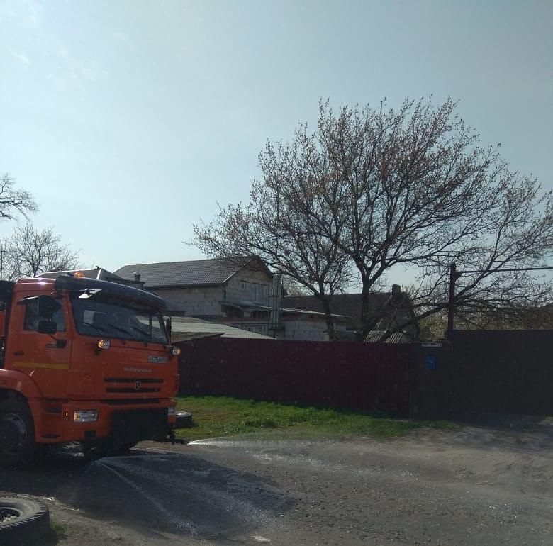 Дезинфекция продолжается