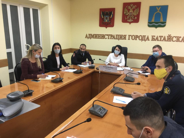 В Батайске состоялось заседание городского штаба по коронавирусу