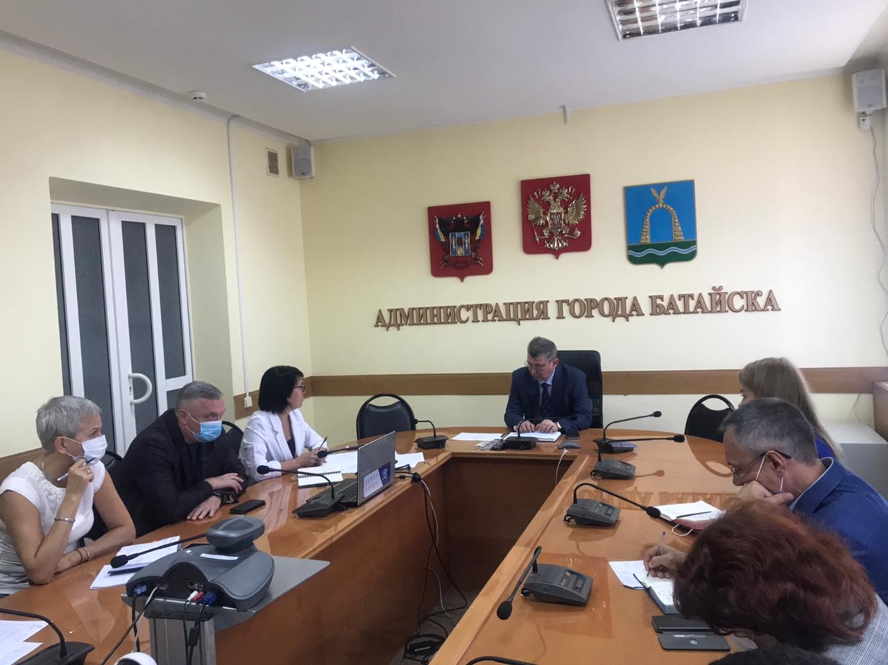 В Батайске состоялось рабочее совещание по вопросам организации и проведения мероприятий ко Дню города