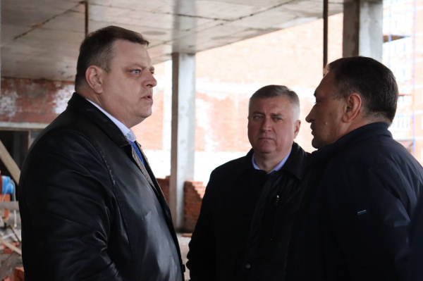 В Батайске процент строительной готовности новой школы в Северном массиве - 53%