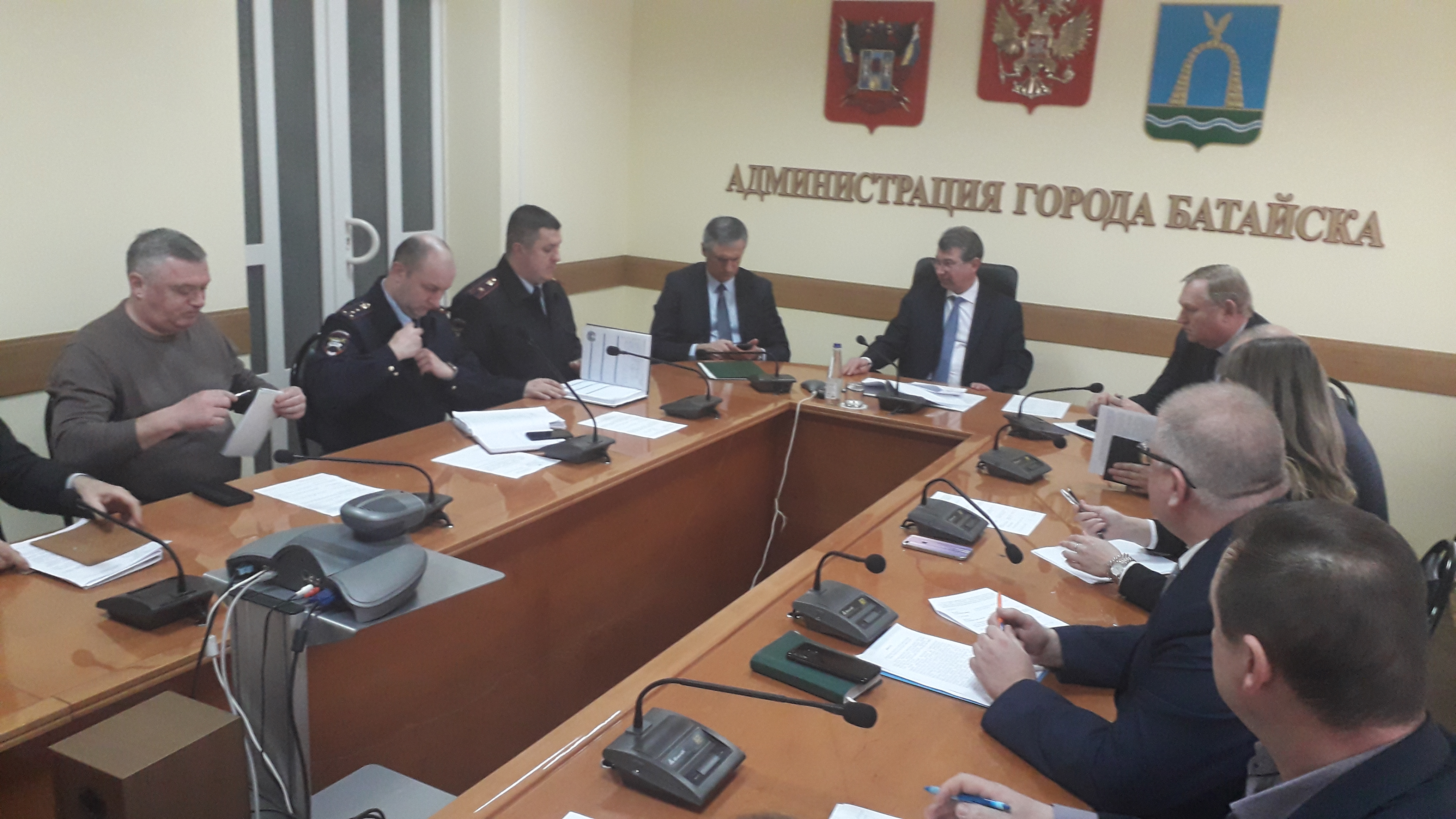 В Администрации Батайска обсудили состояние городских дорог