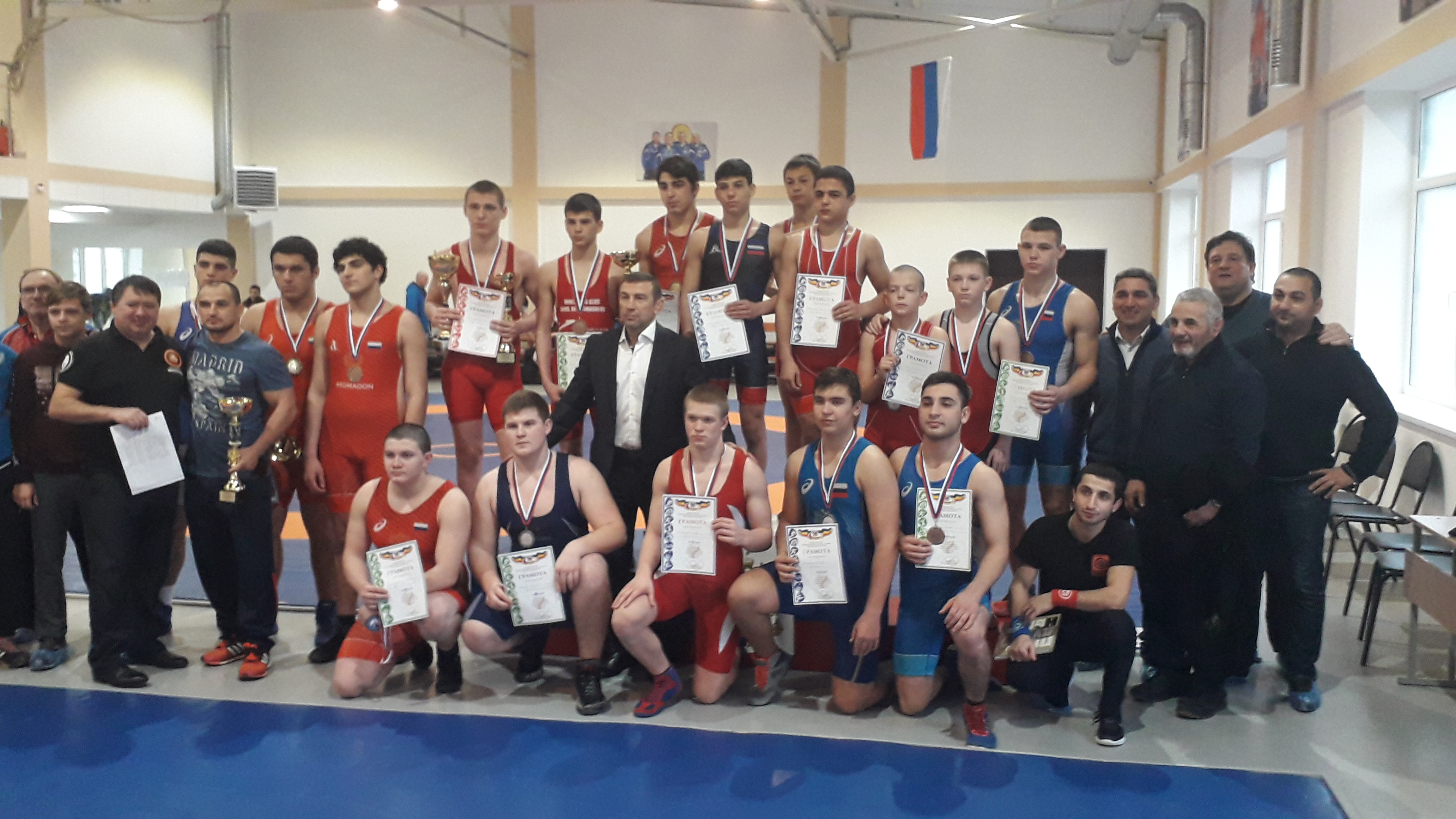 В Батайске впервые прошло Первенство Ростовской области по греко-римской борьбе