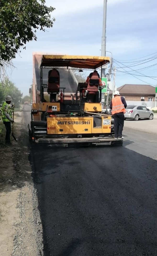 Ремонт дороги по улице Заводской по нацпроекту выполнен на 70%