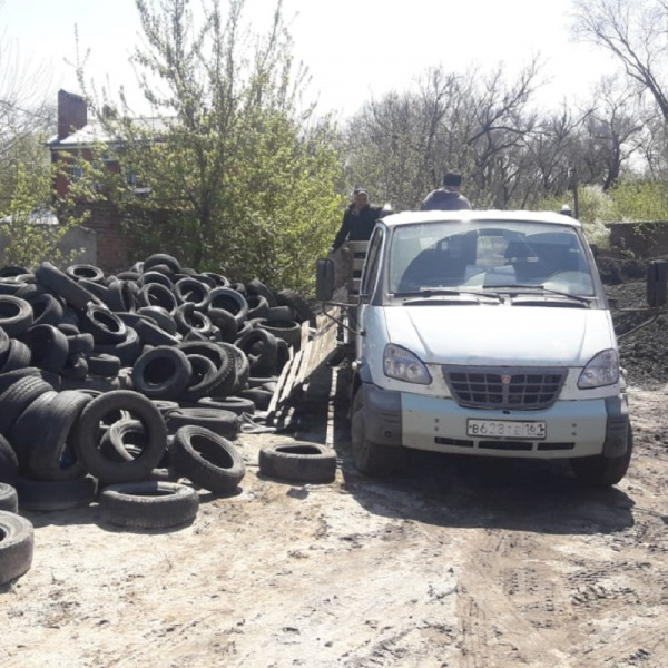 С 27 апреля с территории города начнут вывозить автомобильные шины, потерявшие свои потребительские свойства