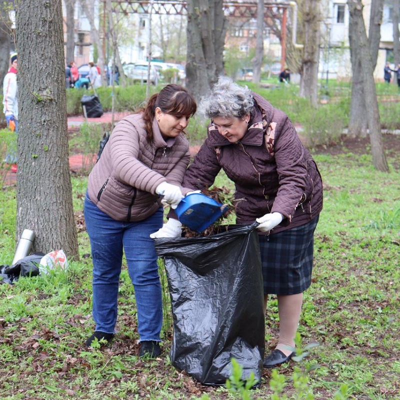 В Батайске состоялся Всероссийский субботник 
