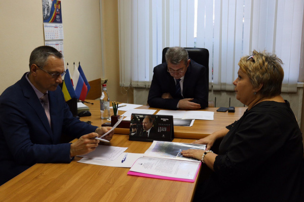 Роман Волошин провёл личный приём граждан