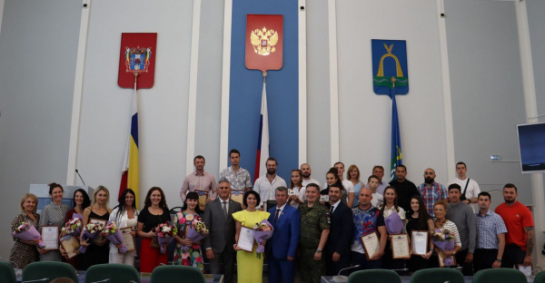 Роман Волошин поздравил спортсменов города Батайска с Днем физкультурника